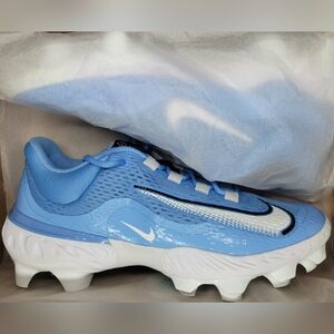 Nike Alpha Huarache Elite 4 "UNC" Low MCS Baseball Cleats Sz 10 Men NIB